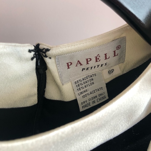 HOST PICK ✨ Vintage Papell Petites Velvet Dress - Picture 3 of 7
